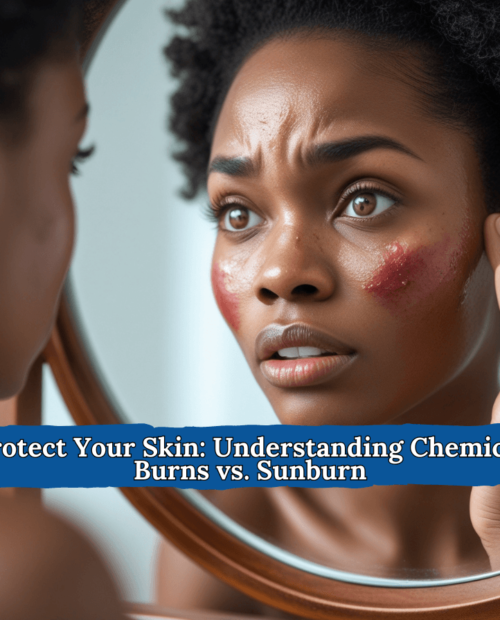 Chemical Burns vs. Sunburn