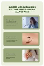 SUMMER MOSQUITO CRISIS JUST ONE GENTLE SPRAY IS ALL YOU NEED