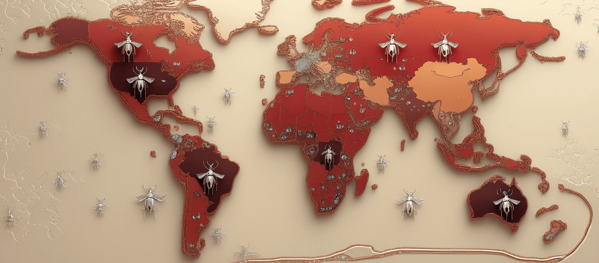 DEET repellent for travelers